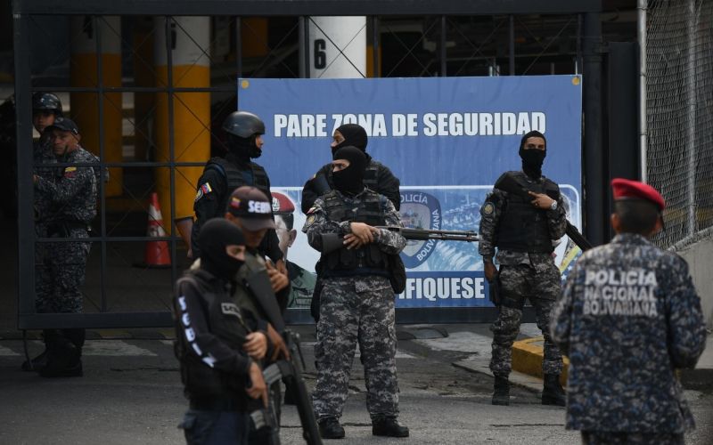 venezuela, venezuelska policija