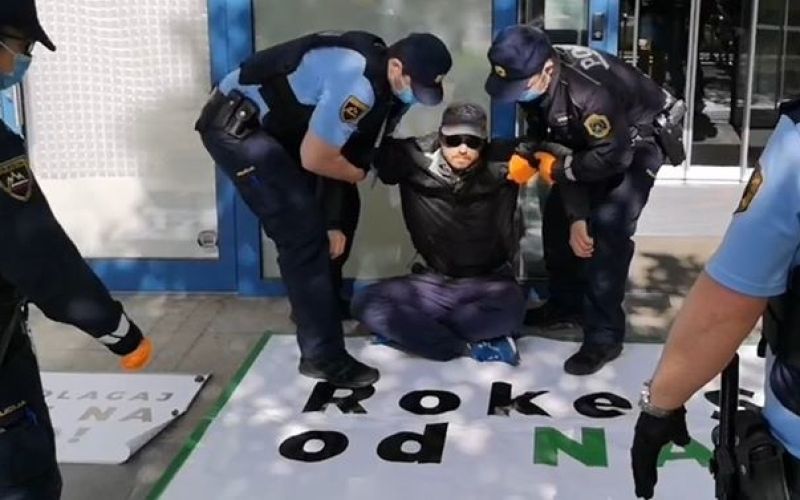 protest, naravovarstveniki