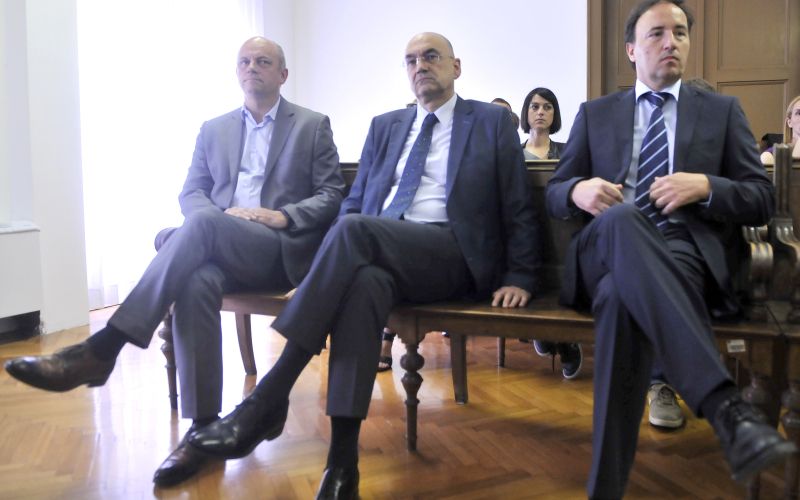 Draško Veselinovič, Matej Narat, Miran Vičić