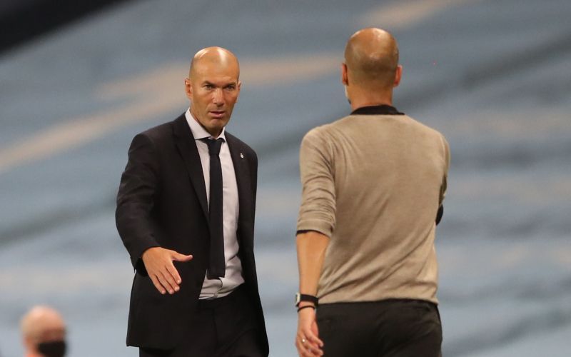 zidane guardiola re