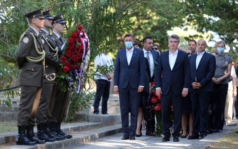 Borut Pahor, Zoran Milanović, Rab