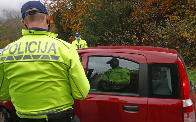 slovenska-policija, nadzor, kontrola, občinska-meja, koronavirus, covid-19