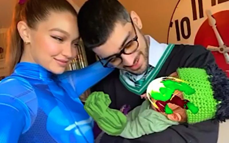 Gigi Hadid in Zayn Malik
