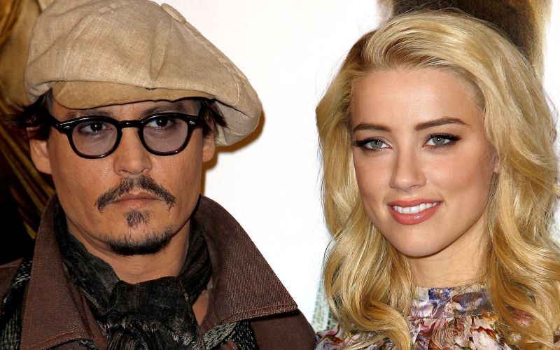 Amber Heard in Johnny Depp