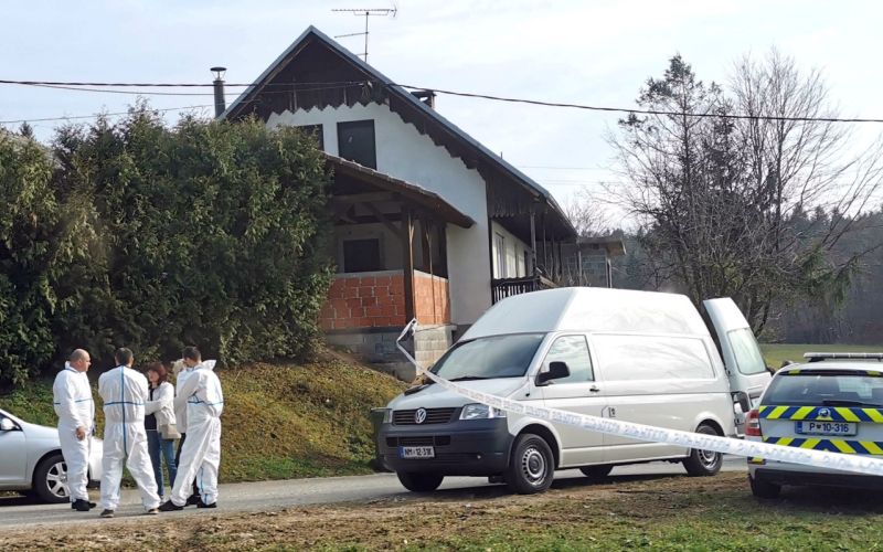 Policija, Hiša Potok, umor, romana muhic
