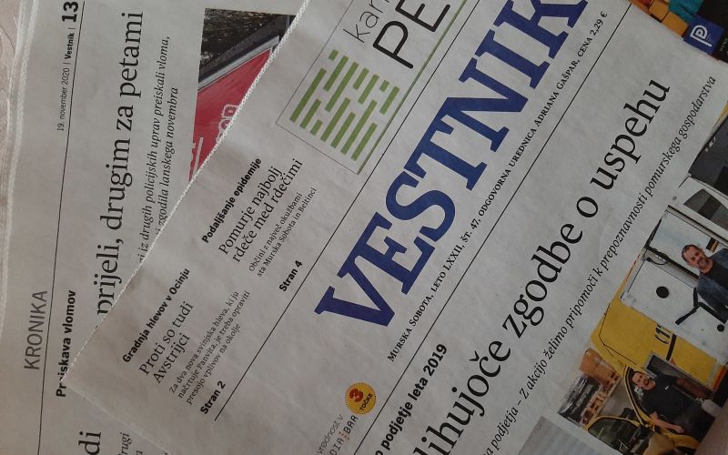 vestnik, časopis, tisk