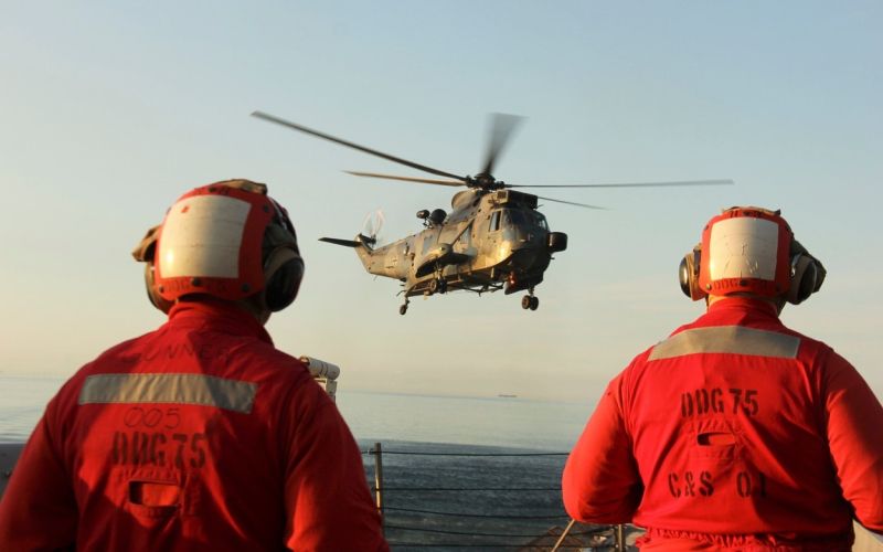 nemški mornariški helikopter, nemška vojska, nemška mornarica,