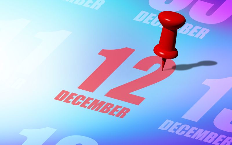 12 december