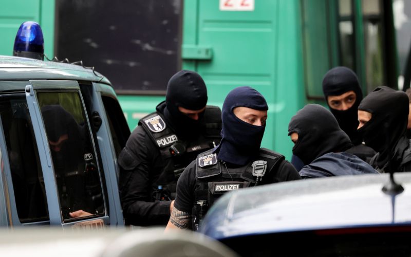berlin, nemška policija