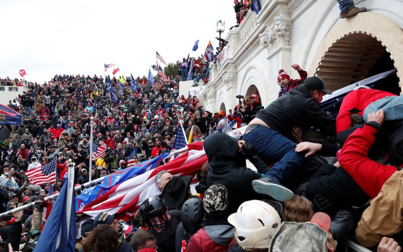 washington, izgredi, vdor v kongres