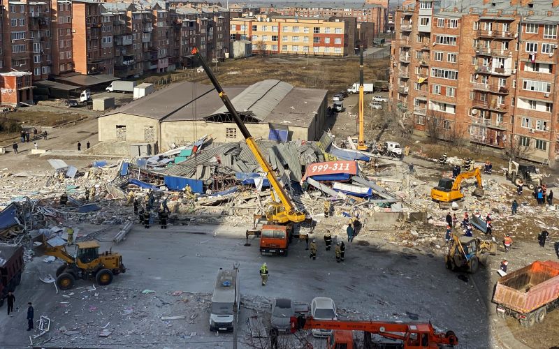 vladikavkaz, eksplozija, trgovina