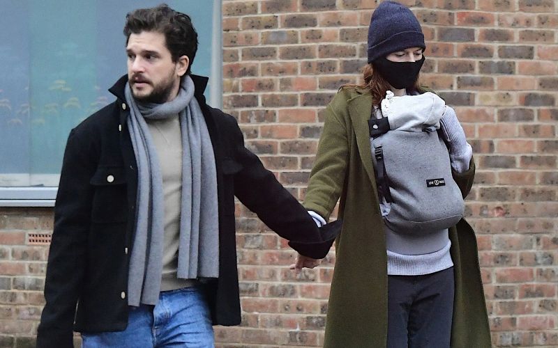 Rose Leslie in Kit Harington