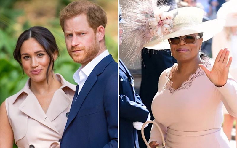 Princ Harry in Meghan Markle