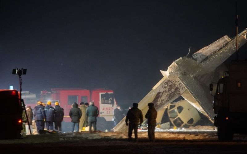 an-27, almati, strmoglavljenje, kazahstan