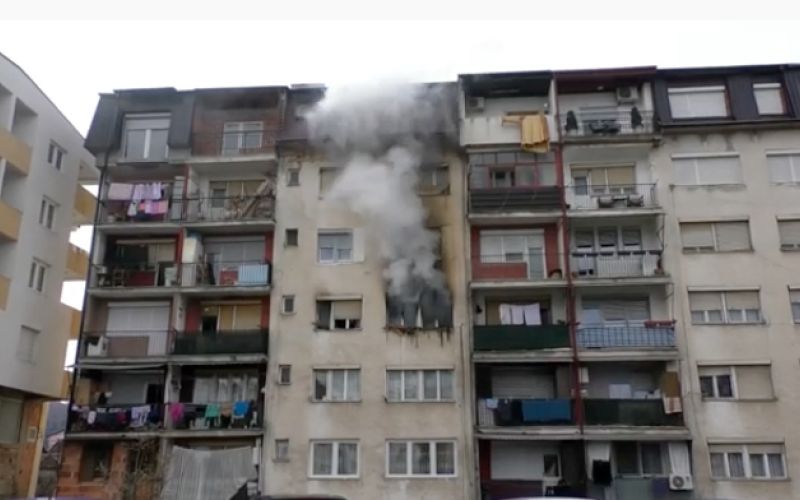 gostivar, požar