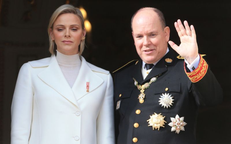 Monaška princesa Charlene in Albert Monaški.jpg