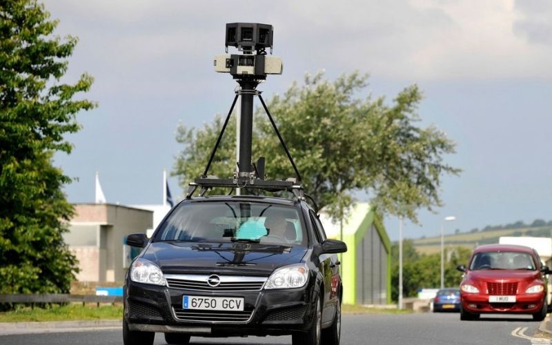 Google street view avto