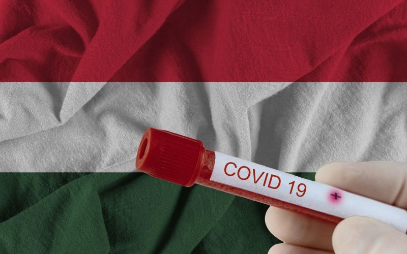 madžarska, covid