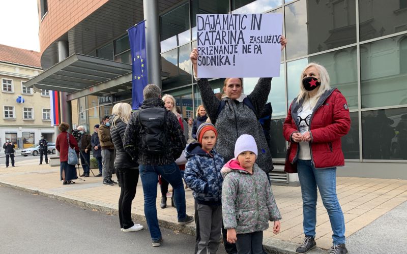 protest, dijaki, sojenje, maribor