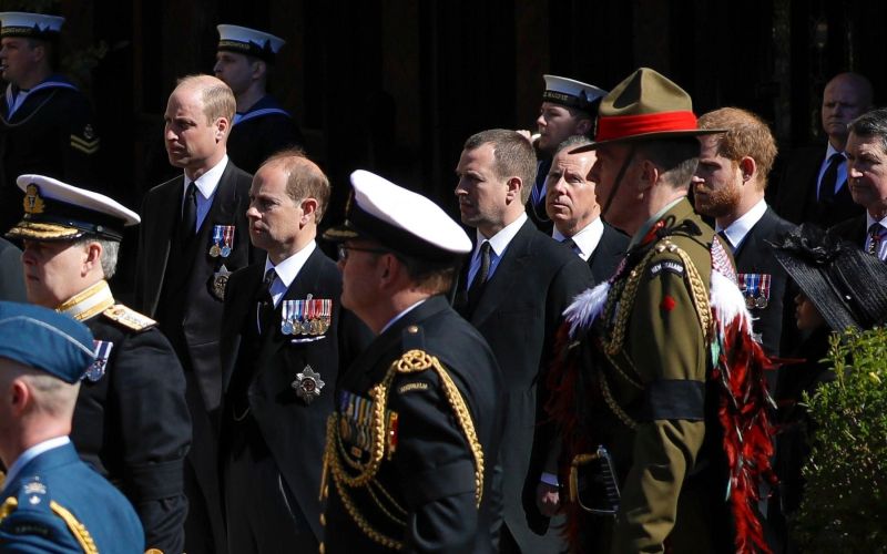 princ-filip, pogreb, harry, william