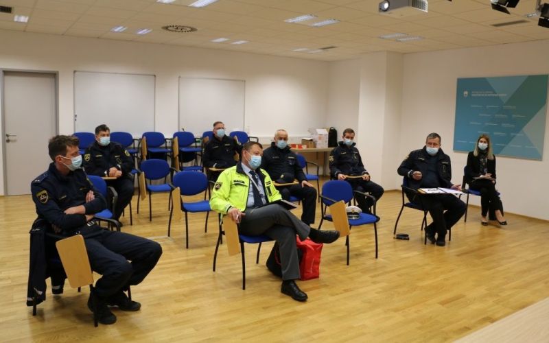 policija, severna makedonija, odprava