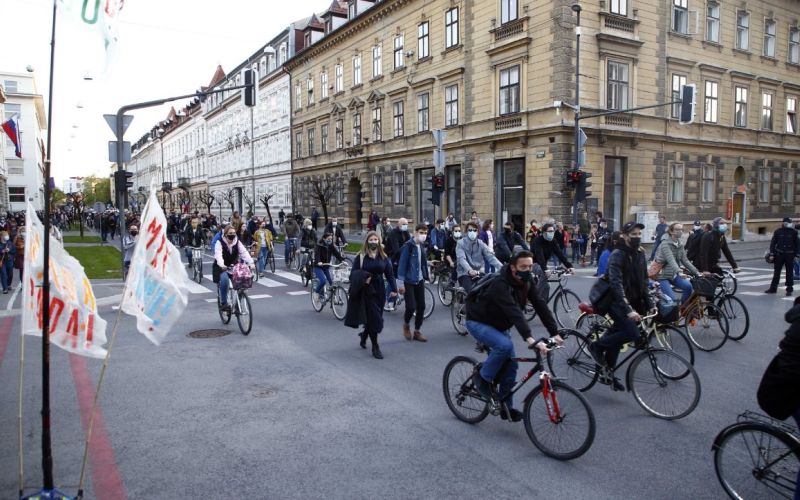 protest, shod, 23.-4.-2021