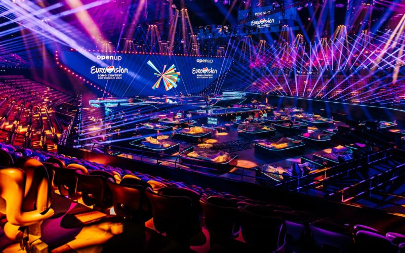 Rotterdam Ahoy, Pesem Evrovizije 2021
