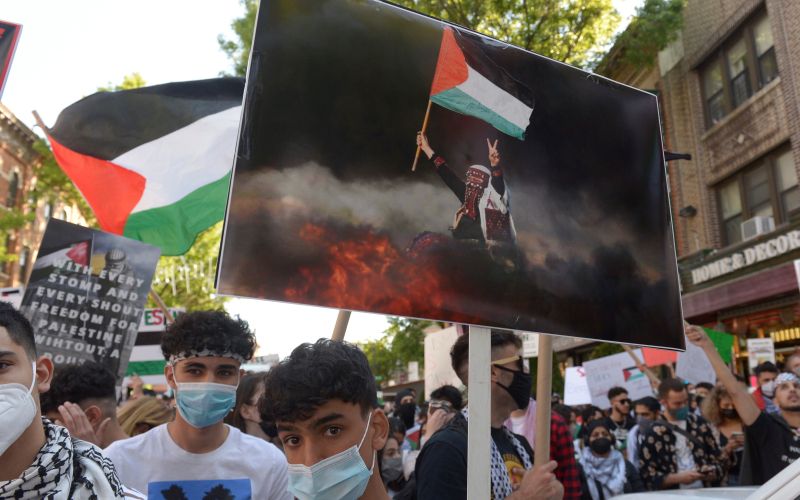 protest, palestina, gaza, zda