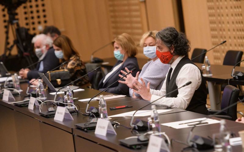 mario fafangel, mateja logar, bojana beović, milan krek