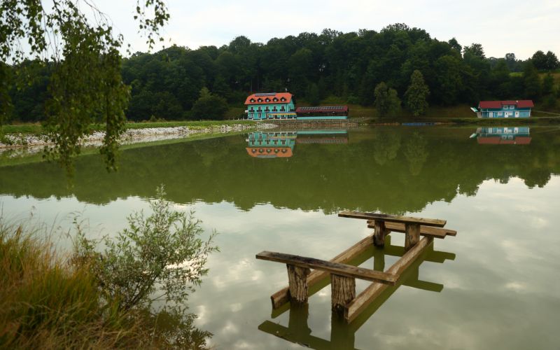Dežno, ribnik