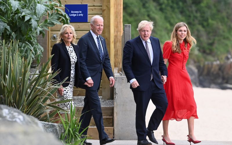 Joe Biden, Boris Johnson