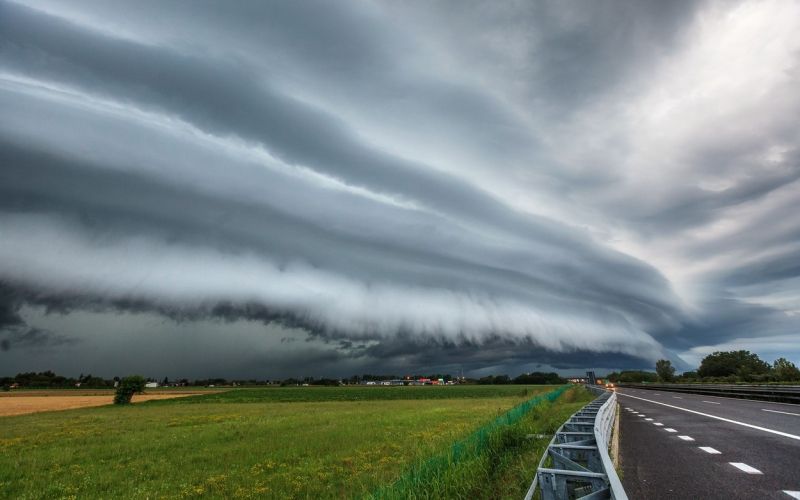 nevihtni oblak, neurje