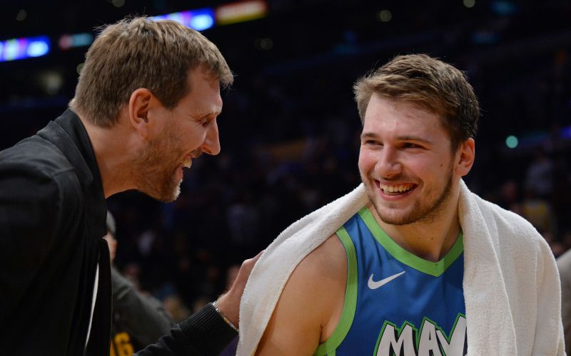 dirk nowitzki, luka dončić