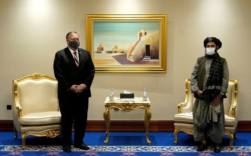mike pompeo, Mullah Abdul Ghani Baradar.JPG