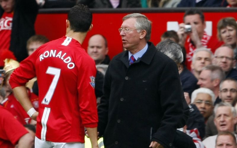 Cristiano Ronaldo, Alex Ferguson