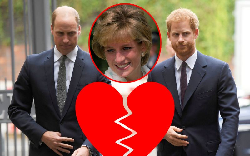 harry, william, diana