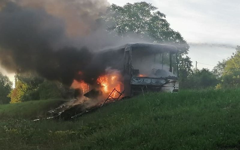 požar, adrijanci, avtobus, gornji-petrovci