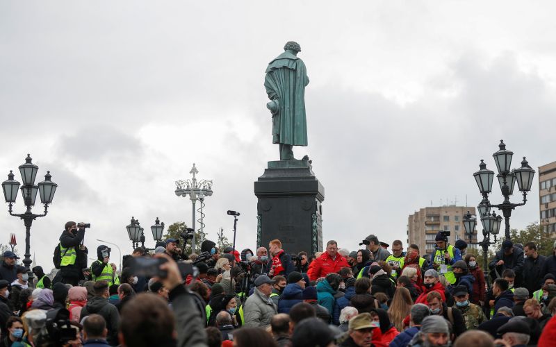 moskva, protest
