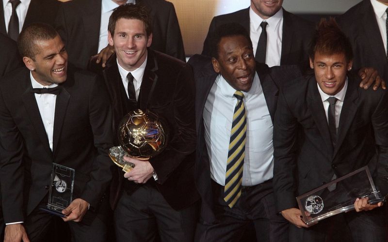 messi, pele