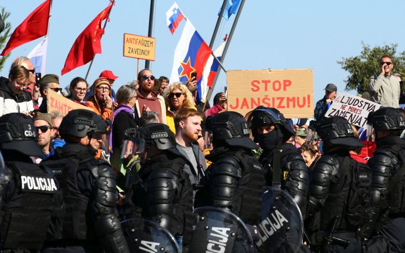 protest, marezige