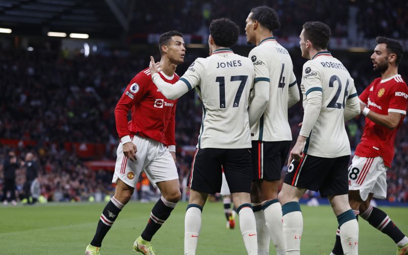 cristiano ronaldo man utd liverpool