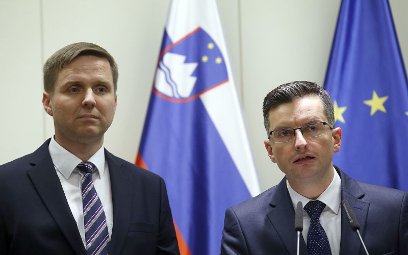 Igor Zorčič, Marjan Šarec