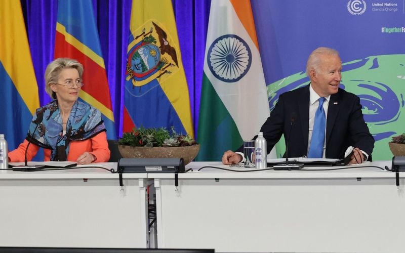 Ursula Von der Leyen, joe biden