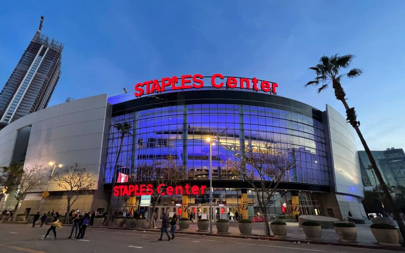 staples center