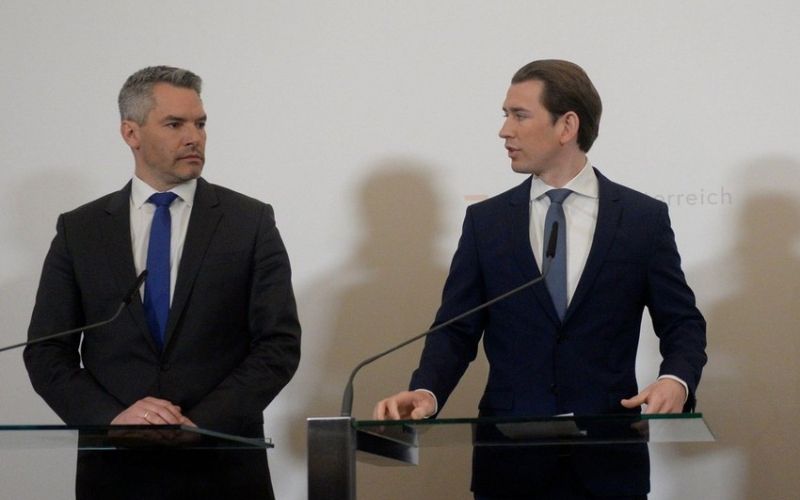 Sebastian Kurz, Karl Nehammer