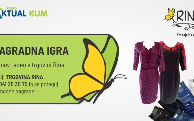 Trgovina Rina - nagradna igra