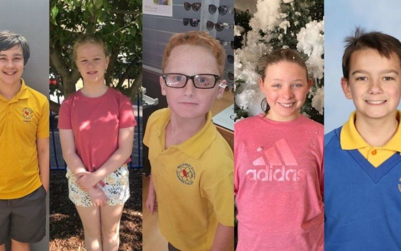 Zane Mellor, Addison Stewart, Peter Dodt, Jalailah Jayne-Maree Jones, Jye Sheehan.
