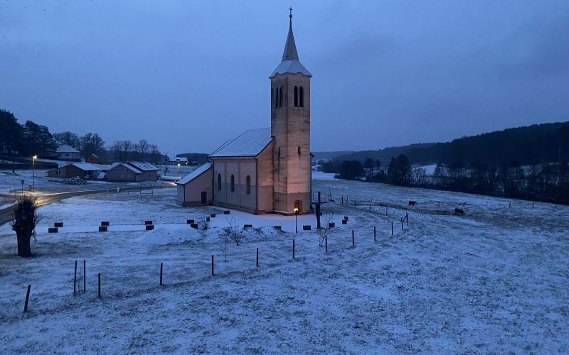 sneg, pokrajina, vreme, december