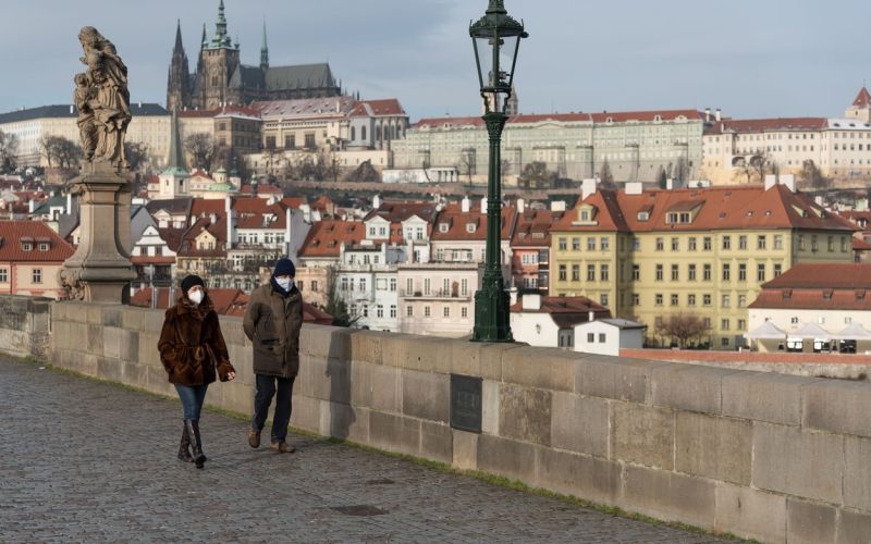 praga, koronavirus