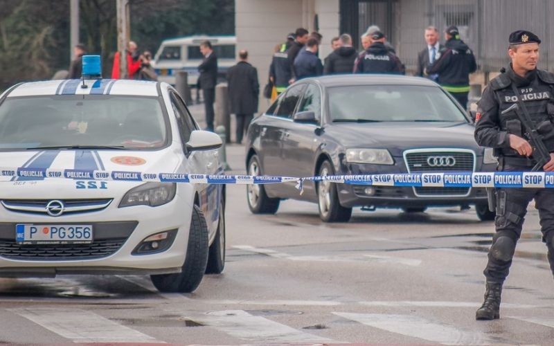 črnogorska policija